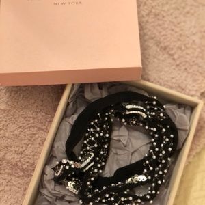 Mignonne Gavigan Krissie Long Necklace Black